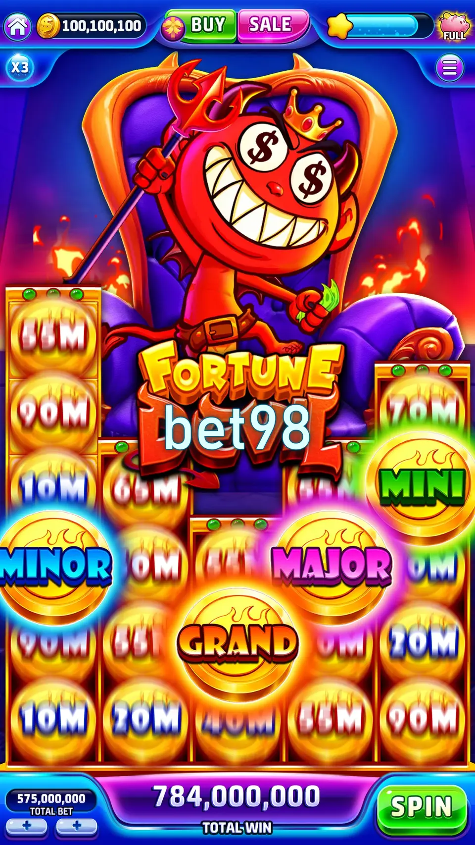 bet98 Capturas de tela - APK Oficial